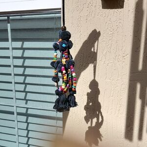 Thai Colorful Pom Pom Tassel Decor For Bag, Door Etc